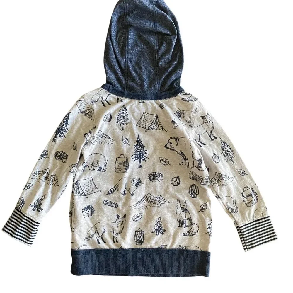 Genuine Kids Woodland Animal Hooded Shirt Boys' 2T